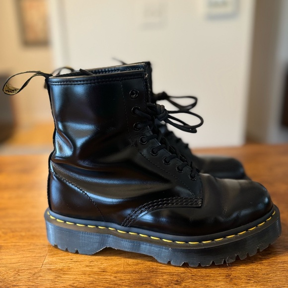 Doc Martens Leather Combat 8 - Picture 6 of 10